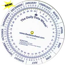Daily Date Wheel
